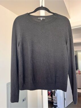 Uniqlo 100% Cashmere Crewneck Sweater Black Size Small